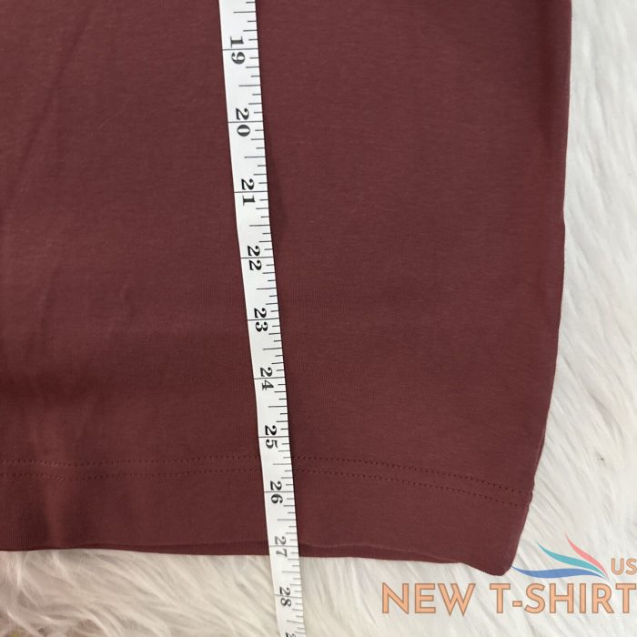 duluth trading womens nwt burgundy t shirt small 100 cotton basic minimal 4.jpg