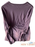 duluth trading womens top purple xl longtail long sleeve crew neck shirt new 7.jpg