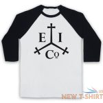 east india company logo historic trade group unisex 3 4 baseball tee 0 1.jpg