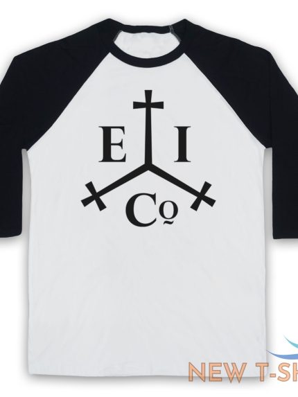 east india company logo historic trade group unisex 3 4 baseball tee 1 1.jpg