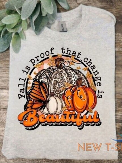 fall shirt change is beautiful popular trending cute pumpkin butterfly 0.jpg