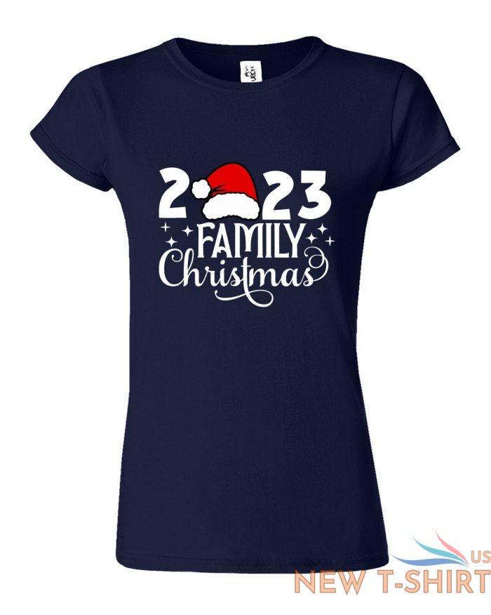 family christmas 2023 santa women s t shirt funny xmas holiday new usa gift tee 4.jpg