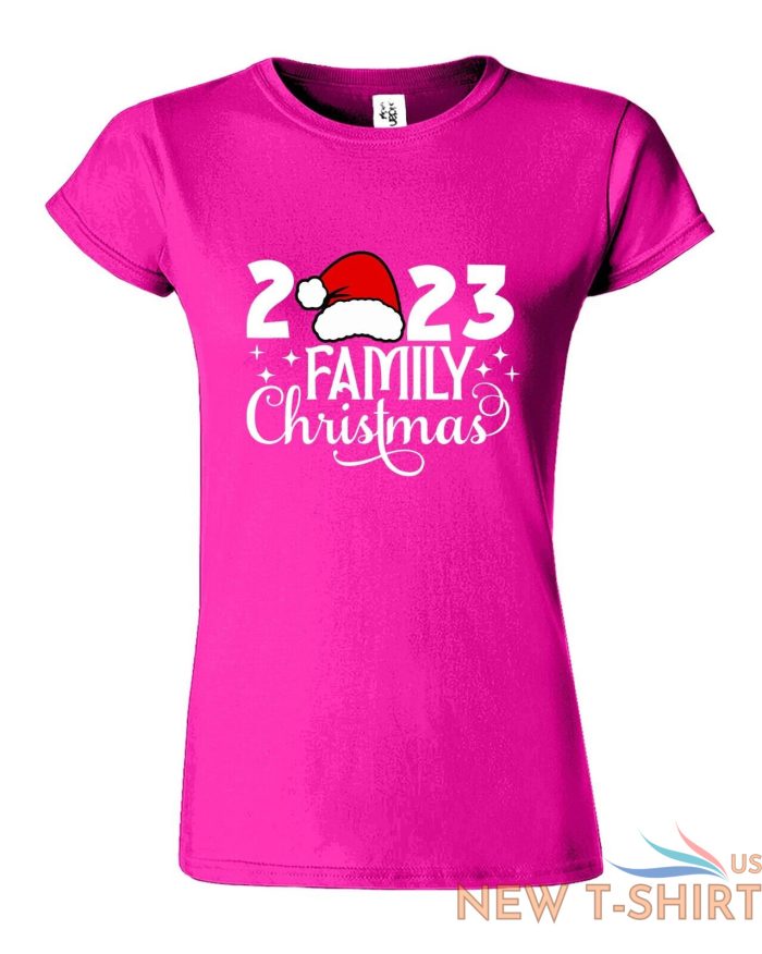 family christmas 2023 santa women s t shirt funny xmas holiday new usa gift tee 7.jpg