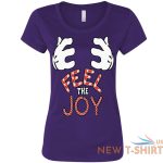 feel the joy christmas womens t shirt funny naughty santa boobs humor xmas party 6.jpg