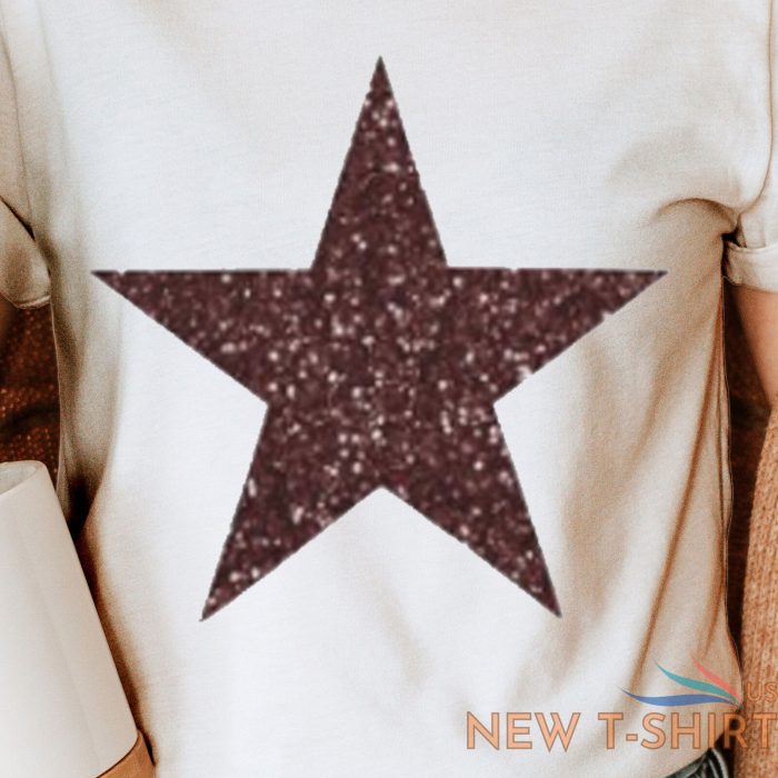 glitter star sparkle trending girls party gift womens t shirts tee top ned 1.jpg