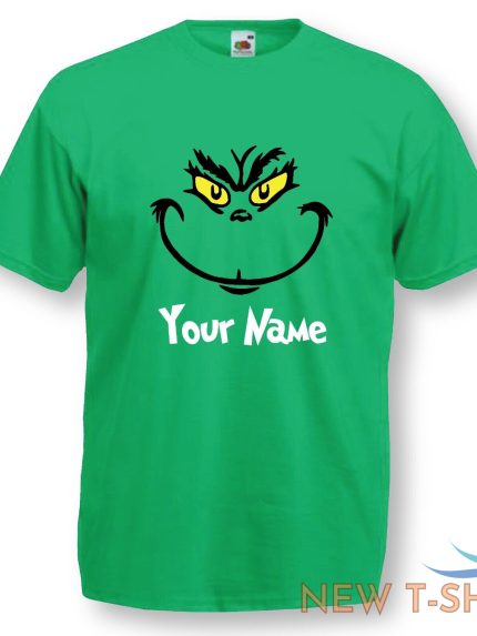 grinch adults kids personalised family elf matching christmas xmas t shirt top 1.jpg