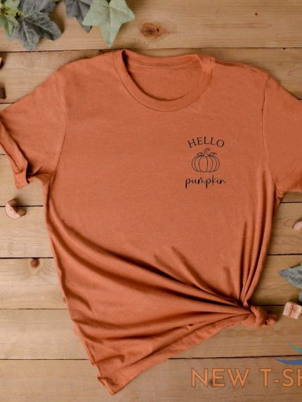 halloween tshirt unisex t shirt hello pumpkin t shirt pumpkin top trending 0.jpg