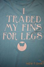 hot topic juniors i traded my fins for legs funny mermaid shirt nwt s 2xl 1.jpg