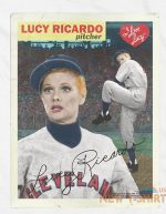 i love lucy trading card women s adult or girl s junior babydoll tee 1.jpg