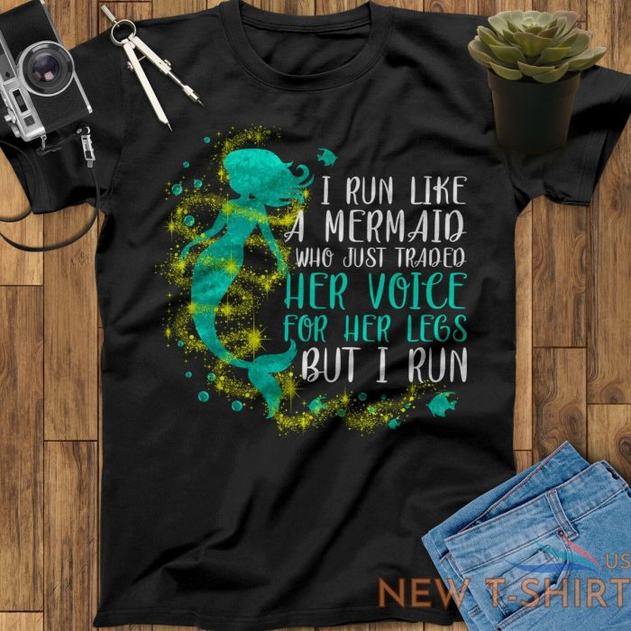 i run like a mermaid who just traded her voice for her legs but i run art shirt 0.jpg