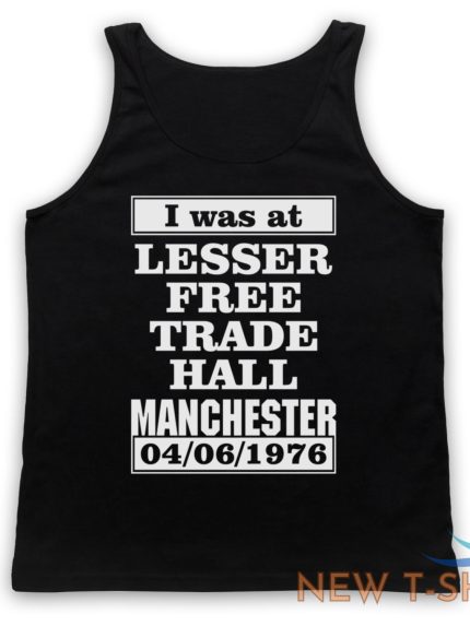 i was at lesser free trade hall manchester rock gig unisex tank top vest 1.jpg