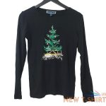 karen scott christmas t shirt black long sleeve tree holiday glitter studded 0.jpg