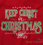 keep jesus christ christmas christian holiday adult v neck short sleeve t shirts 1.jpg