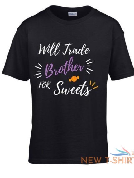 kids t shirt trade brother for sweets printed fun novelty sibling sleeve tee top 1.jpg