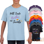 kids t shirt trade brother for sweets printed fun novelty sibling sleeve tee top 3.png