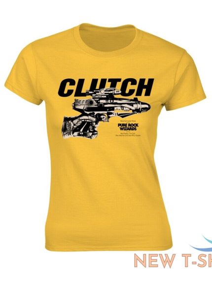 ladies clutch pure rock wizards yellow official tee t shirt womens girls 0.jpg