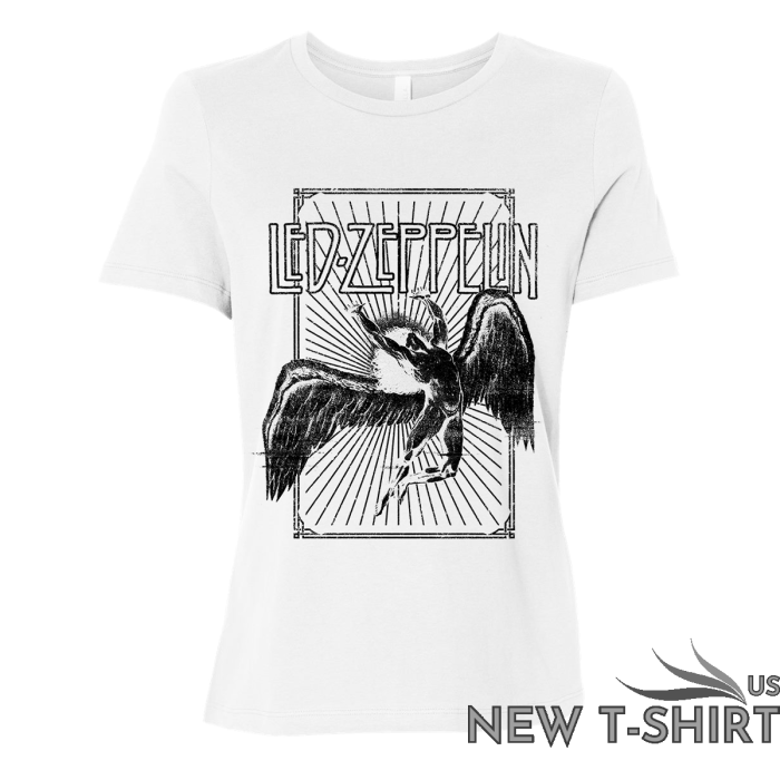 ladies led zeppelin icarus burst white official tee t shirt womens girls 0.png