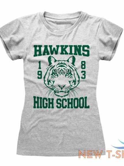 ladies stranger things hawkins high school official tee t shirt womens girls 0.jpg