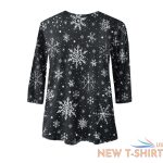 ladies womens christmas xmas santa print pullover tops festive t shirt blouse 3.jpg