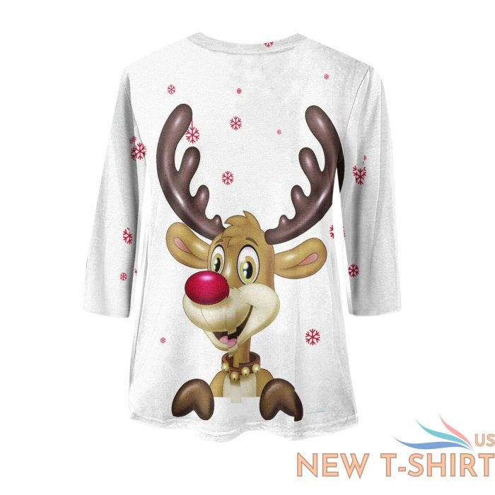 ladies womens christmas xmas santa print pullover tops festive t shirt blouse 8.jpg