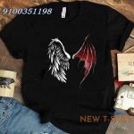 lucifer harajuku t shirt devil wings white red tv series m l women girl uk black 4.jpg