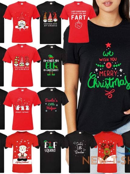 mens novelty xmas t shirt unisex womens santa reindeer ladies christmas t shirts 0.jpg