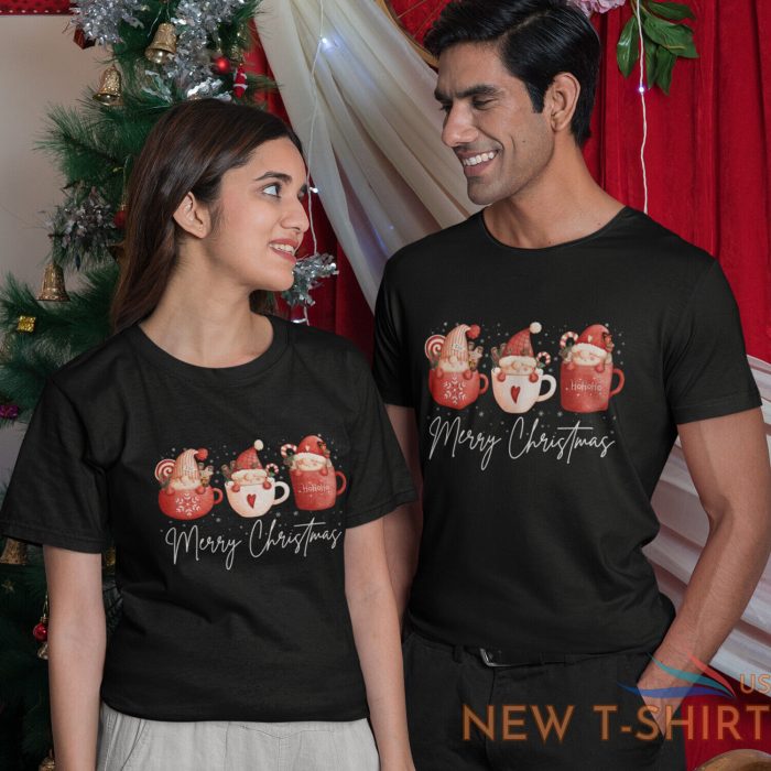 merry christmas gnomes coffee ho ho ho t shirt funny xmas gift matching couple t 0.jpg