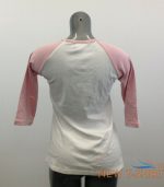 moxie trades women s raglan t shirt size xl pink white 3 4 sleeve new 1.jpg