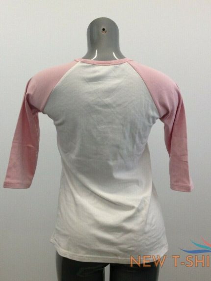 moxie trades women s raglan t shirt size xl pink white 3 4 sleeve new 1.jpg