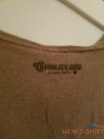 new crazy shirts chocolate dyed will trade husband for chocolate womens small 4.jpg