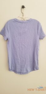 new duluth trading ladies m lilac cotton short sleeve ribbed top 1.jpg