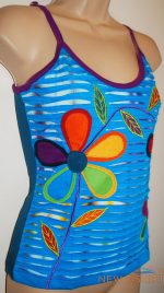 new gringo strappy vest top s m 6 8 hippy fair trade ethnic boho festival flower 2.jpg