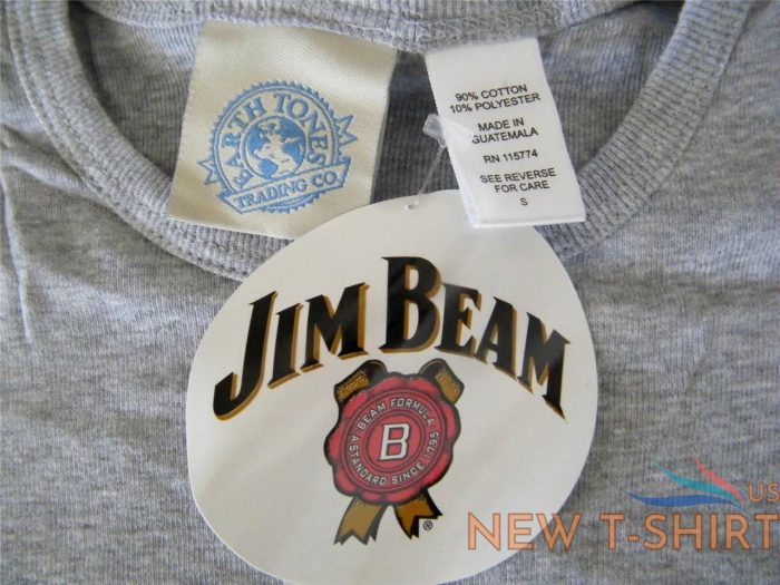 new jim beam bourbon whiskey womens sizes s m l xl slim fitted shirt 4.jpg