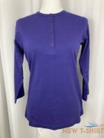 nwot duluth trading co button henley woman xs purple 0.jpg