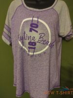 nwt coconut creek trading co womens graphic print t shirt xl purple gray 0.jpg