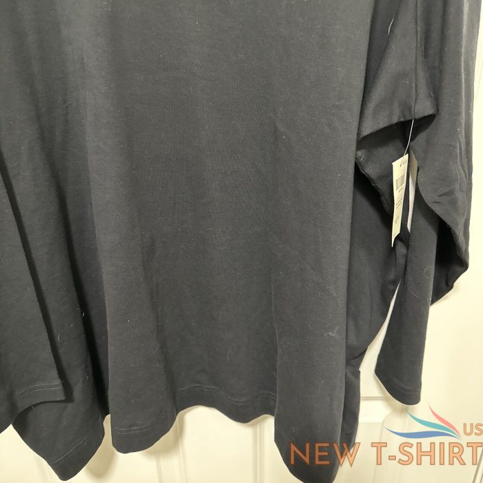 nwt duluth trading company black longtail tee long sleeve 100 cotton size 4x 4.jpg