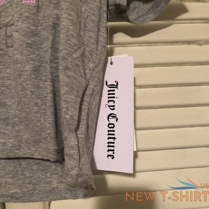 nwt juicy couture graphic logo cropped cotton t shirt top y2k trending grey s 5.jpg