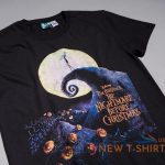 official disney the nightmare before christmas movie poster black t shirt 2.jpg