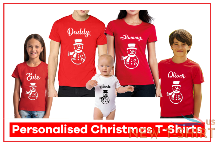 personalised christmas xmas t shirt family matching set kids mens women children 2.png