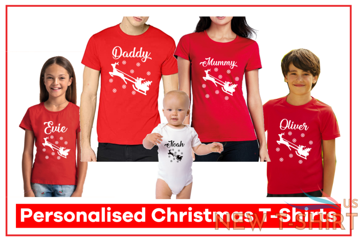 personalised christmas xmas t shirt family matching set kids mens women children 3.png
