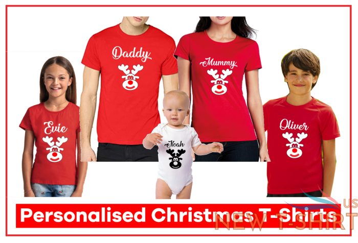 personalised christmas xmas t shirt family matching set kids mens women children 4.png