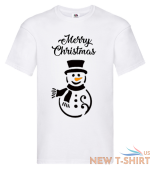 personalised christmas xmas t shirt free hat family set kids mens women children 3.png