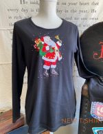 quacker factory black jingle all the way long sleeve t shirt santa new christmas 0.jpg