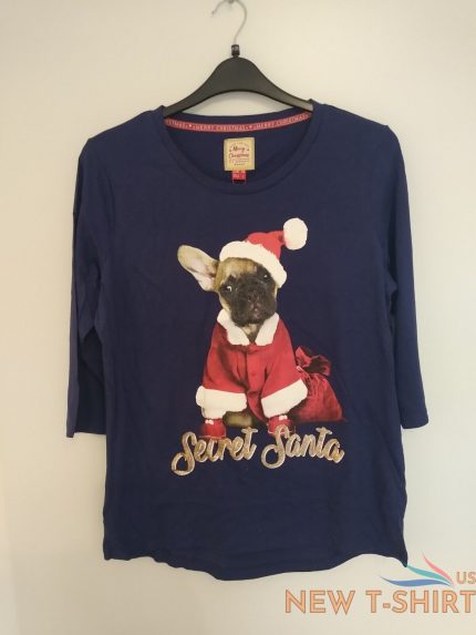 secret santa cute dog christmas t shirt size 14 ref x1 0.jpg
