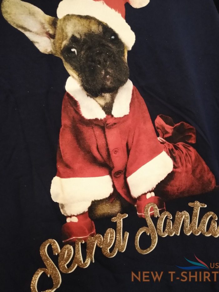 secret santa cute dog christmas t shirt size 14 ref x1 3.jpg