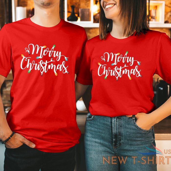 t shirt 5307 merry christmas t shirt light festive xmas gift for women kid men 7.jpg