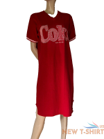 t shirt dress long shirt coke red frontprint cotton jersey 80s vintage m 1.png