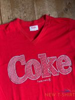 t shirt dress long shirt coke red frontprint cotton jersey 80s vintage m 7.jpg