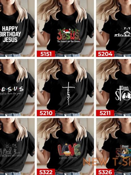 t shirts merry christmas nativity scene happy birthday jesus true story wise men 0.jpg