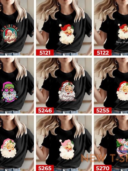 t shirts merry christmas vibes retro santa face xmas gift for women kids men 0.jpg